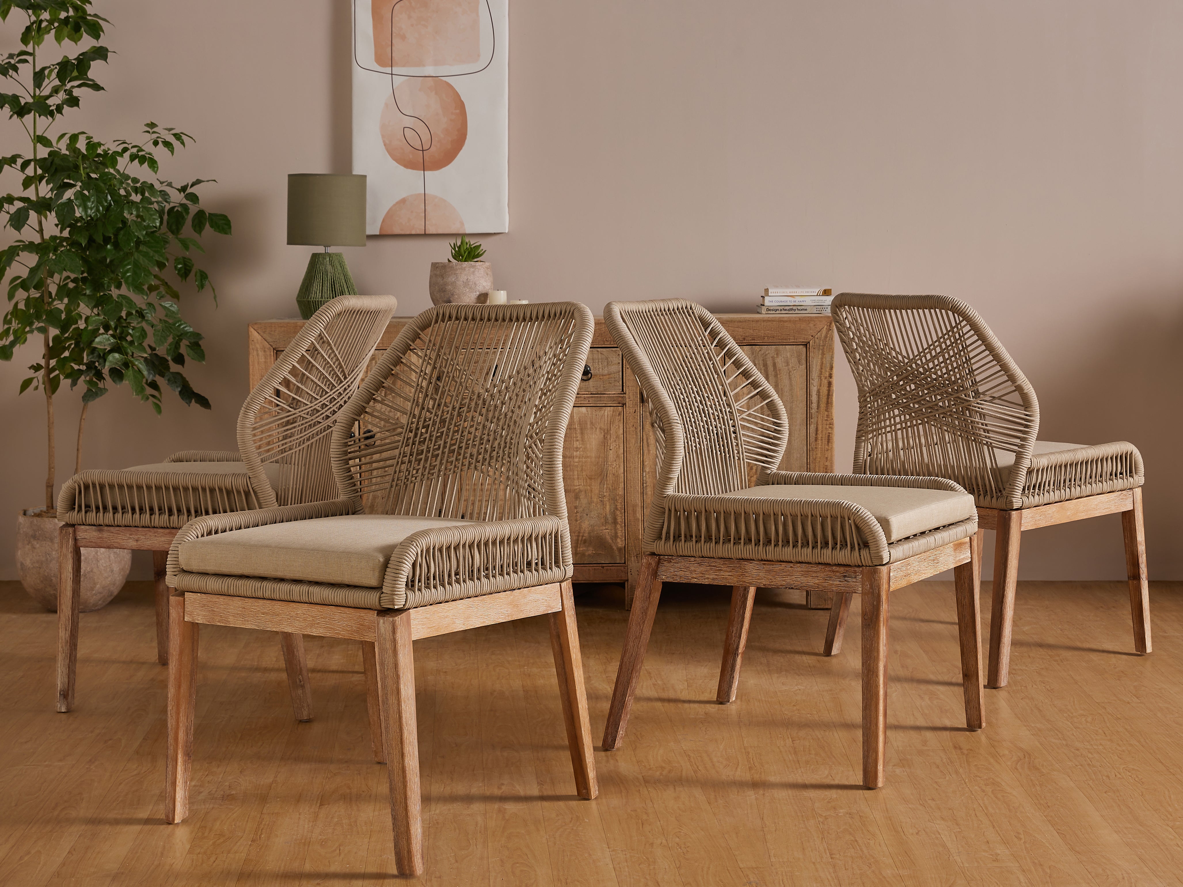 Counter Chairs Lillian August Rope Chairs Acacia Wood Lillian