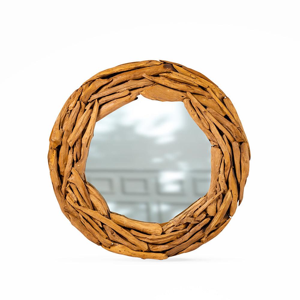 Reflective Birch Wall Mirror (7869607280830)