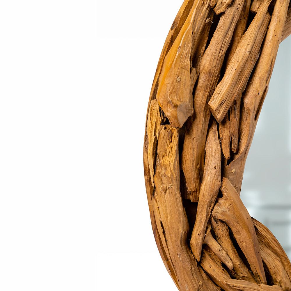 Reflective Birch Wall Mirror (7869607280830)