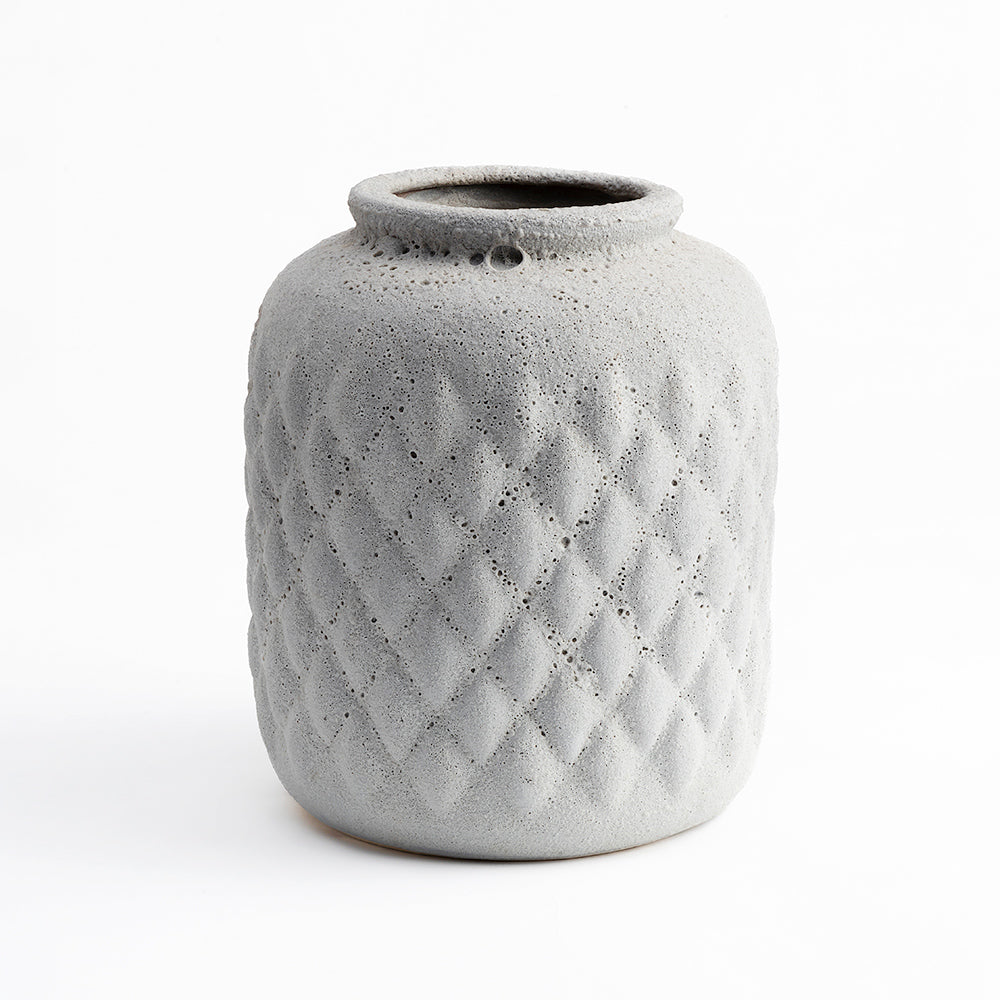 Oak Opulence Ceramic Vase