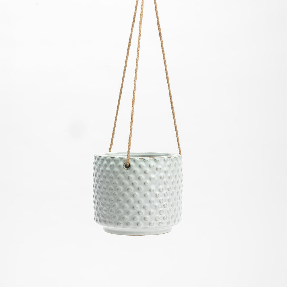 Bloom Beauty Ceramic Hanging Pot