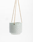 Bloom Beauty Ceramic Hanging Pot