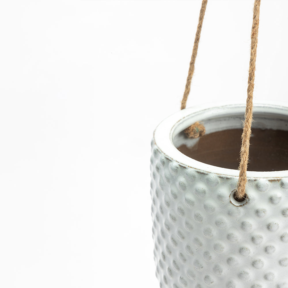 Bloom Beauty Ceramic Hanging Pot