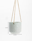 Bloom Beauty Ceramic Hanging Pot
