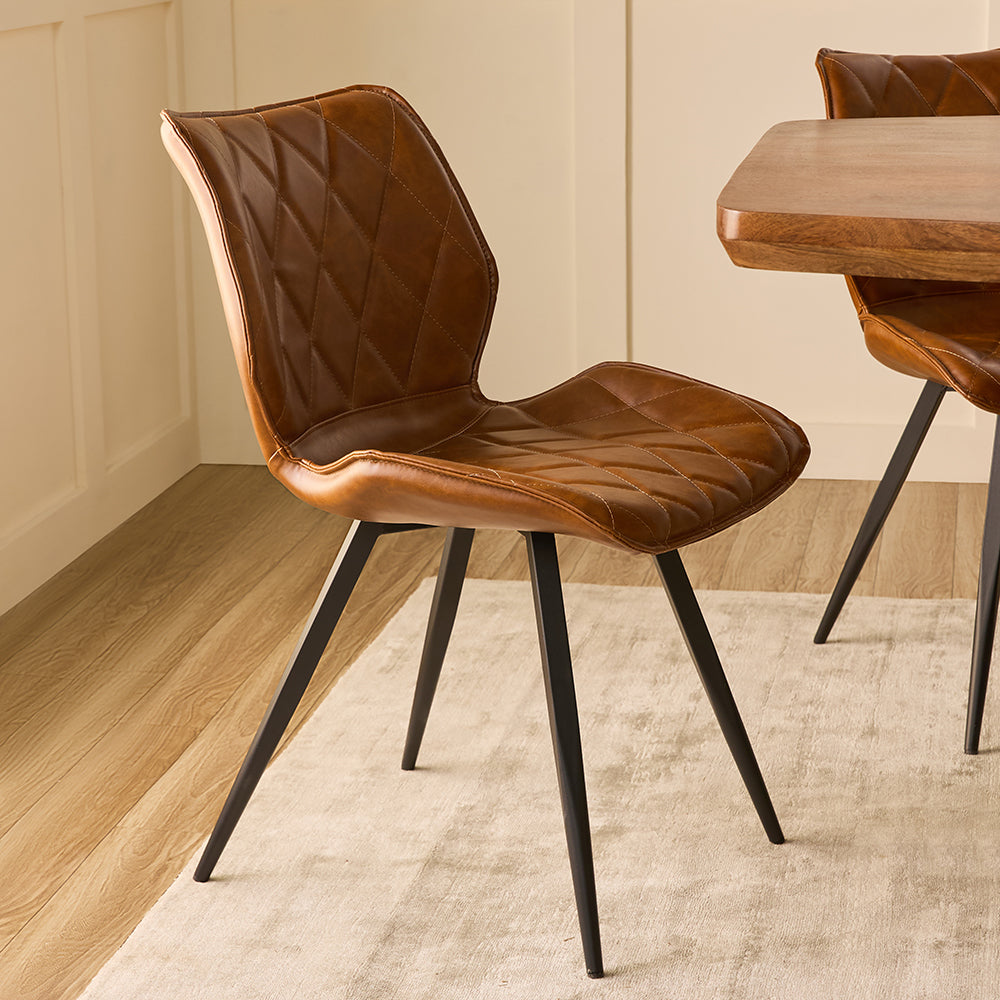 Buy Garden Gate Pu Dining Chair Online In India at Living Shapes