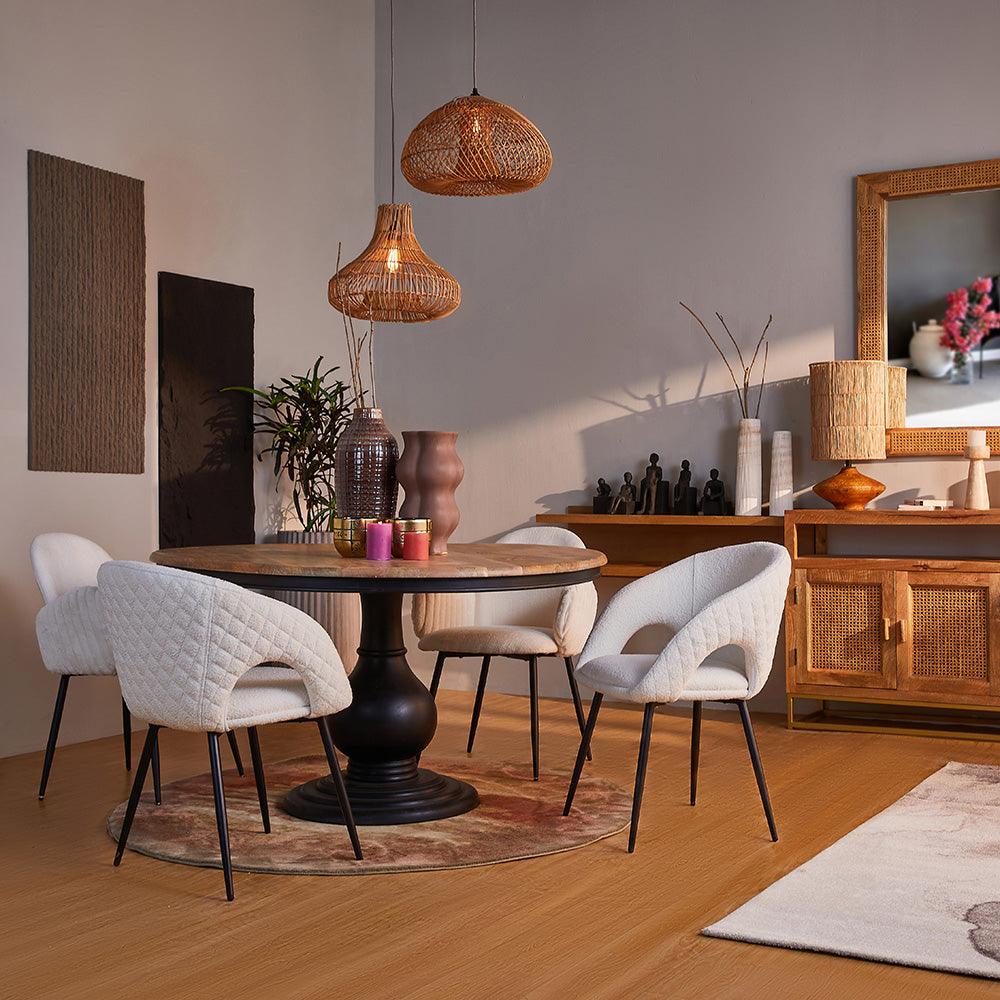 Kite Key Dining Chair - White