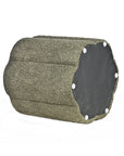 Crown Luxury Boucle Pouf - Green