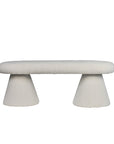 Oasis Orbit Opulence Bench - White