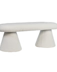 Oasis Orbit Opulence Bench - White