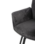 Ripple Ridge Radiance Dining Chair - Grey