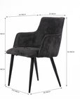 Serenity Shore Splendor Dining Chair - Grey