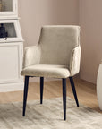 Serenity Shore Splendor Dining Chair - Beige White