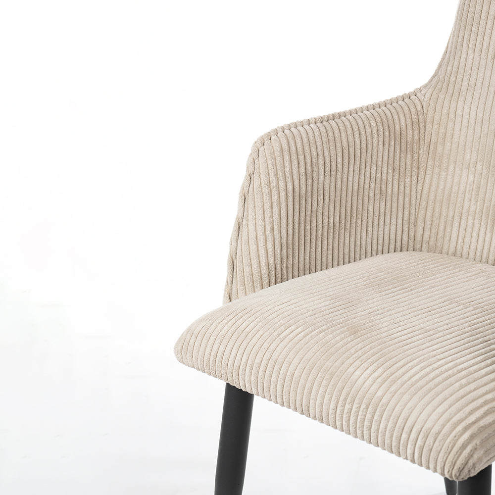 Serenity Shore Splendor Dining Chair - Beige White