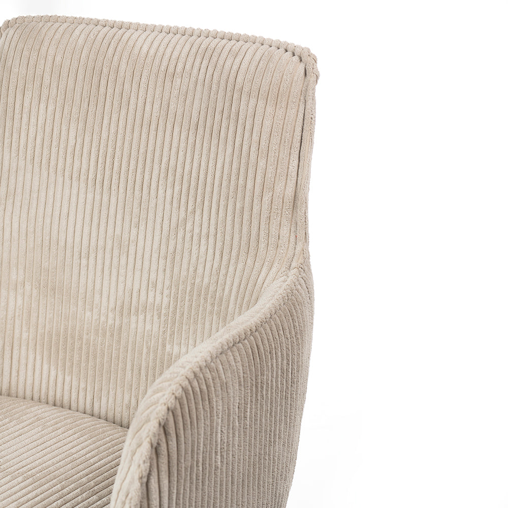 Serenity Shore Splendor Dining Chair - Beige White