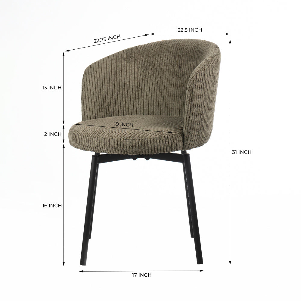 Vista Valley Vibrance Dining Chair - Sage Green