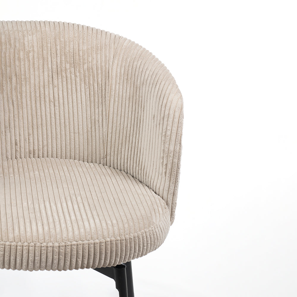 Vista Valley Vibrance Dining Chair - Beige White