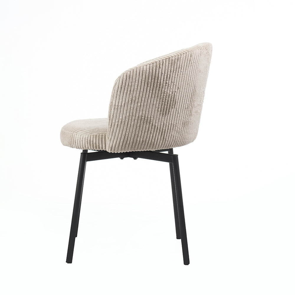 Vista Valley Vibrance Dining Chair - Beige White