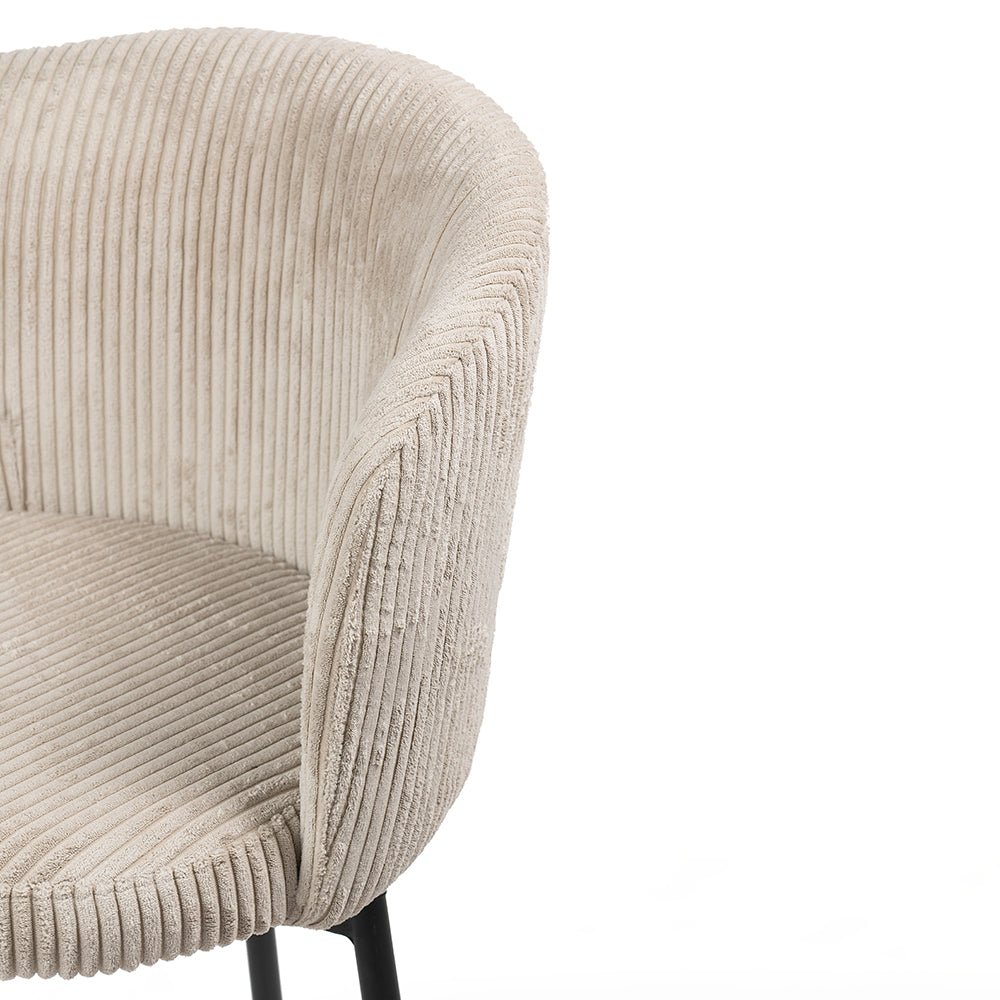 Vista Valley Vibrance Dining Chair - Beige White