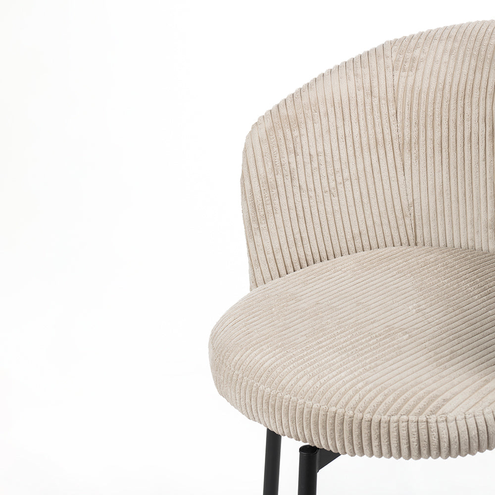 Vista Valley Vibrance Dining Chair - Beige White