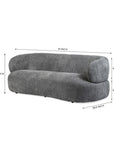 Cedar Crest Charm 3 Seater Sofa - DARK Grey
