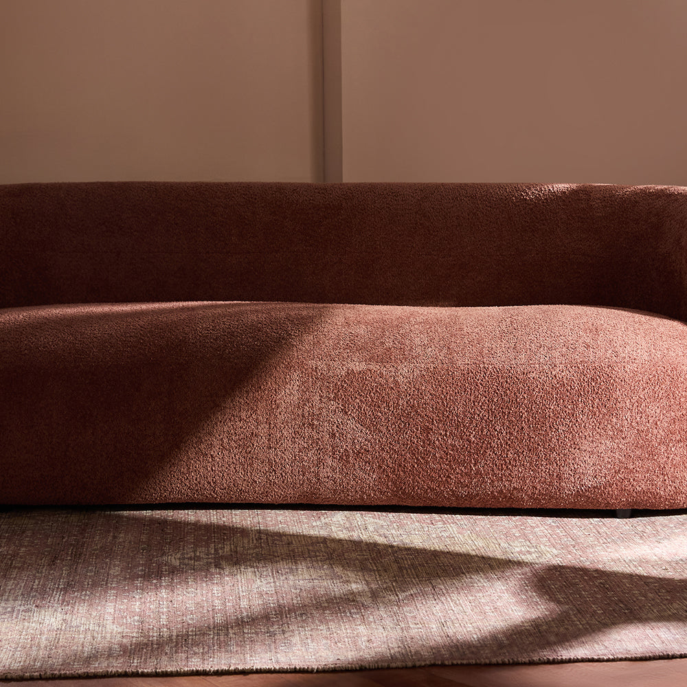 Cedar Crest Charm 3 Seater Sofa - Rose Brown