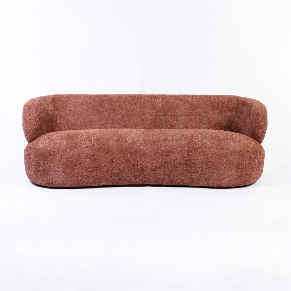 Cedar Crest Charm 3 Seater Sofa - Rose Brown