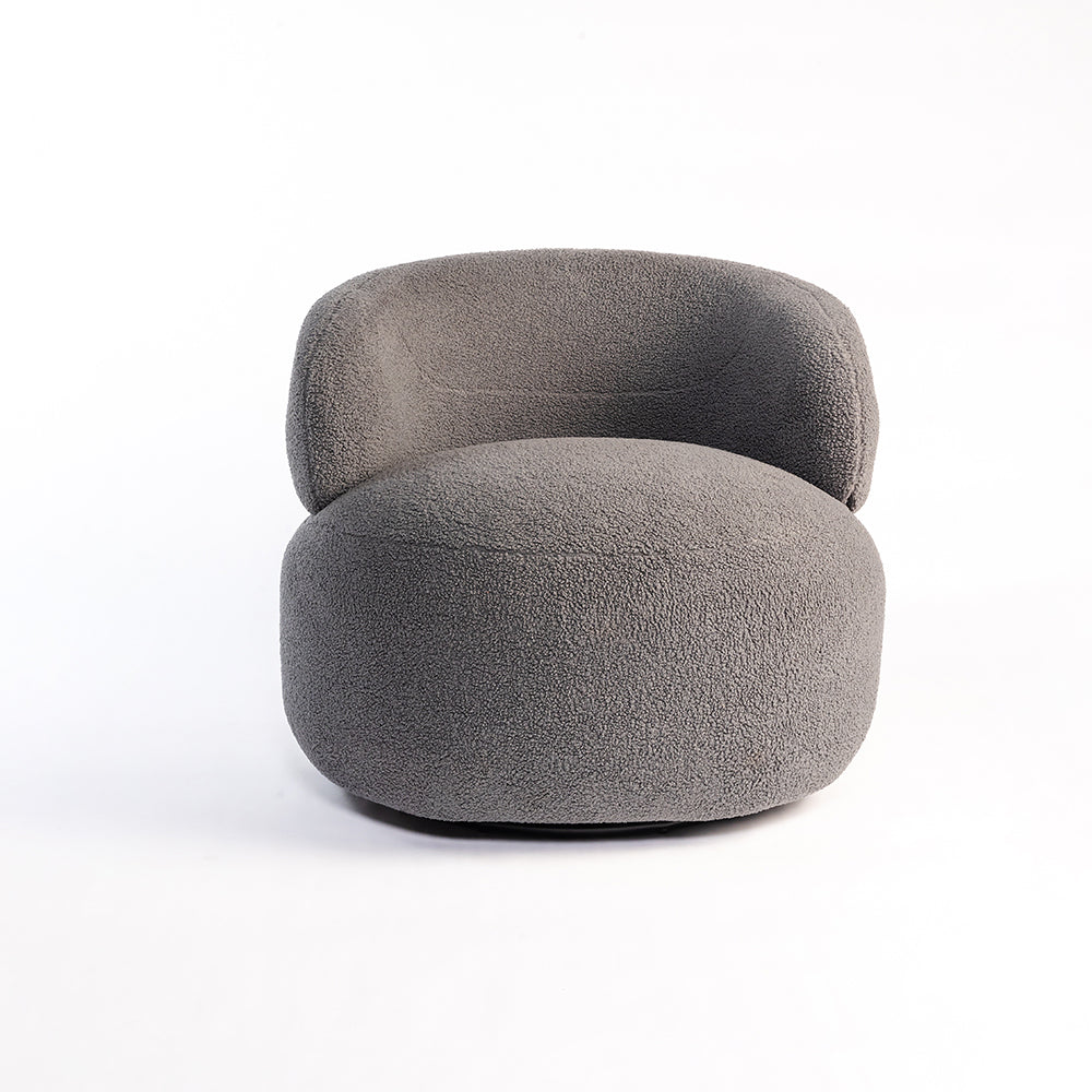 Marshmallow Dew Boucle Sofa - Grey