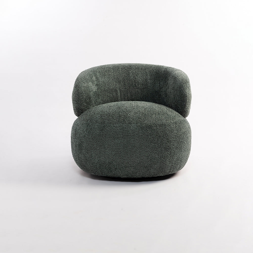 Marshmallow Dew Boucle Sofa - Green