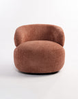 Marshmallow Dew Boucle Sofa - Rose Brown