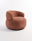 Marshmallow Dew Boucle Sofa - Rose Brown