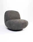 Eden End Swivel Sofa - Dark Grey