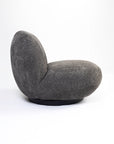 Eden End Swivel Sofa - Dark Grey