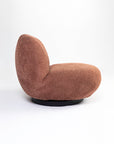 Eden End Swivel Sofa - Rose Brown