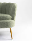 Alder Arbor Armchair - Emerald Green