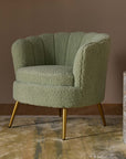 Alder Arbor Armchair - Emerald Green