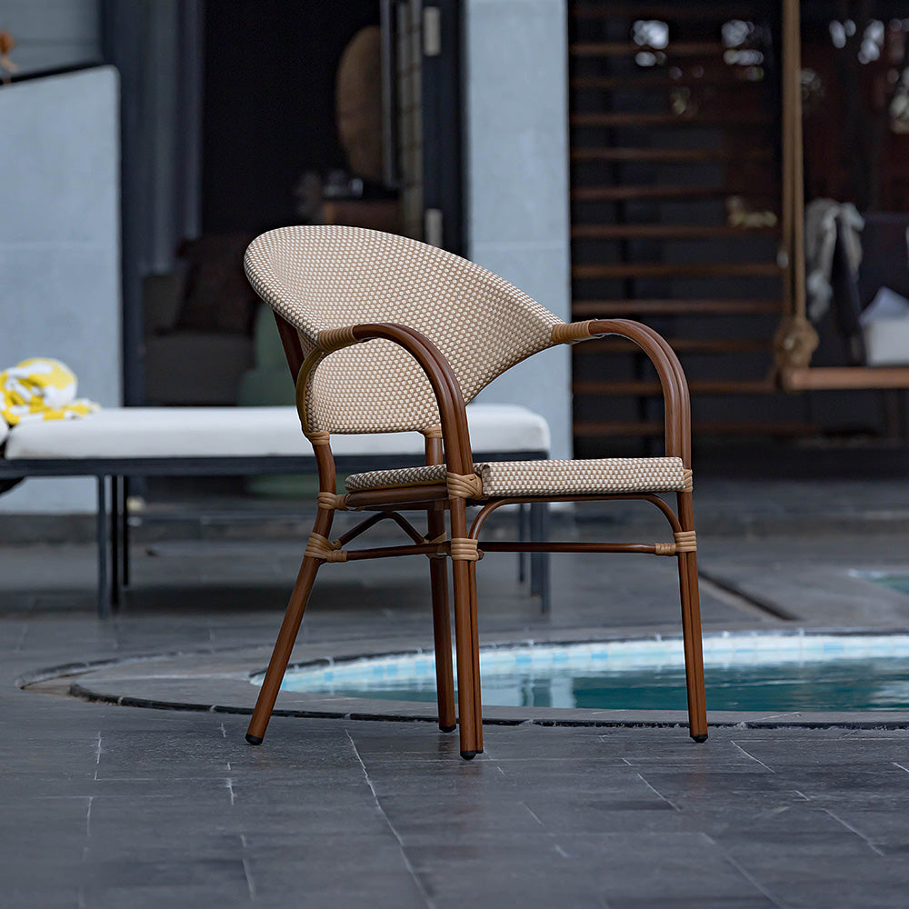 Luxe Aluminium Outdoor Chair - Main Image