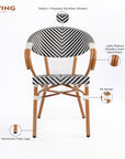 Willow Wisp Outdoor Chair - Light Walnut
