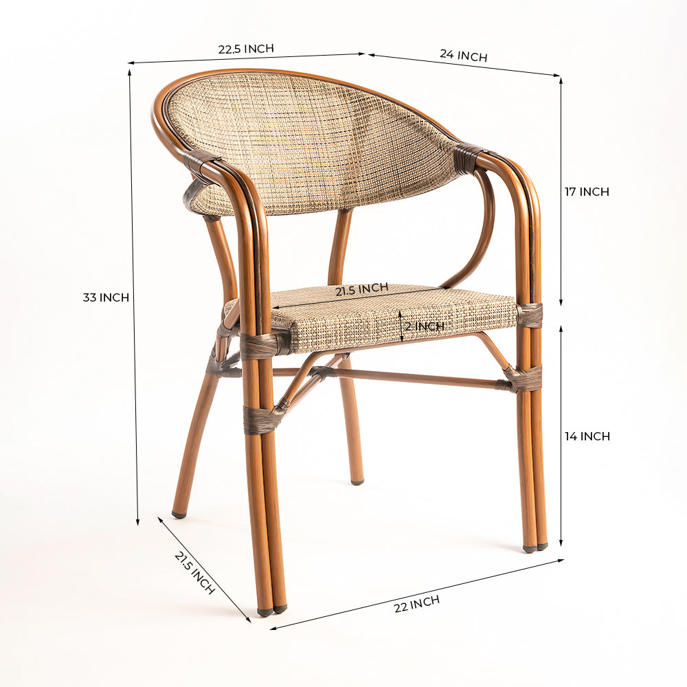 Thin Wizzy Aluminium Outdoor Chair