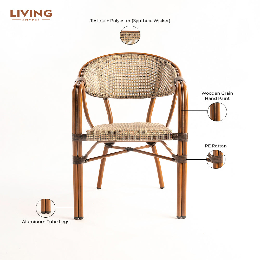 Thin Wizzy Aluminium Outdoor Chair