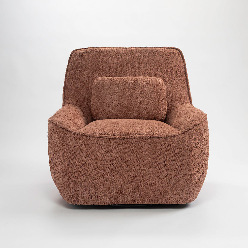 Anders Artisanal Chair - Dusty Rose Brown