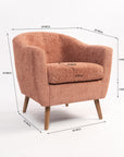 Aspen Aura Home Chair - Dusty Rose Brown
