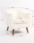 Aspen Aura Home Chair - White