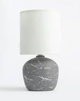 Amara Antique Aura Table Lamp - Grey