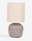 Amara Antique Aura Table Lamp - Grey