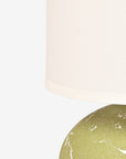 Amara Antique Aura Table Lamp - Green