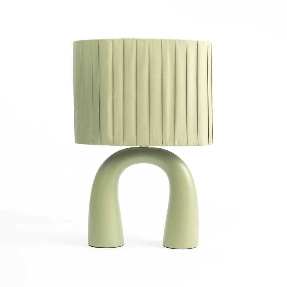 Dusk Dazzle Table Lamp - Shallot Green