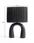 Dusk Dazzle Table Lamp - Black