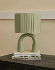 Dusk Dazzle Table Lamp - Shallot Green