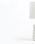 Luna Lavishness Table Lamp - Off White