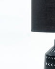 Luna Lavishness Table Lamp - Black